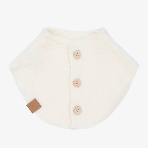 Elodie-Boys Ivory Plush Neckpiece | Childrensalon Outlet