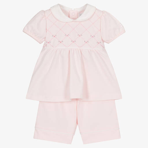 Emile et Rose-Rosa Baumwollshorts-Set für Babys | Childrensalon Outlet