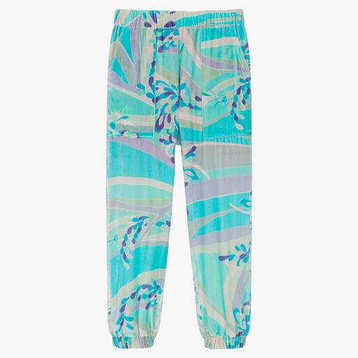 PUCCI-Teen Girls Lilly Velour Trousers | Childrensalon Outlet