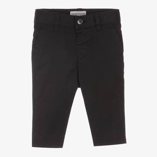 Emporio Armani-Navyblaue Chinohose für Babys (J) | Childrensalon Outlet