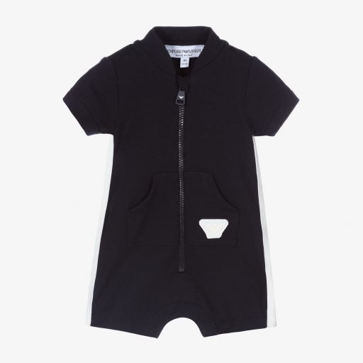 Emporio Armani-Синий песочник для малышей | Childrensalon Outlet