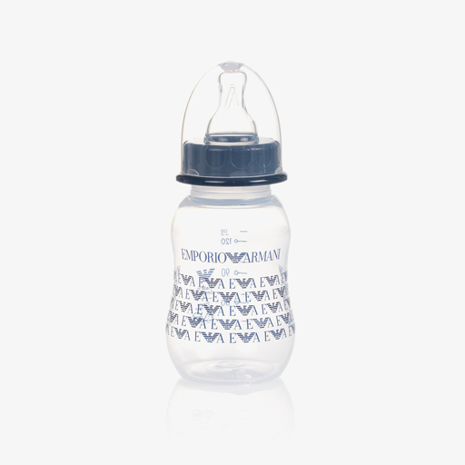 Emporio Armani-Blue Eagle Baby Bottle (130ml) | Childrensalon Outlet
