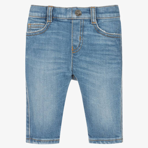 Emporio Armani-Blaue Denim-Jeans für Jungen | Childrensalon Outlet