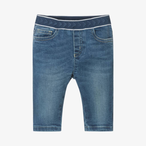 Emporio Armani-جينز دنيم أطفال ولادي لون أزرق | Childrensalon Outlet
