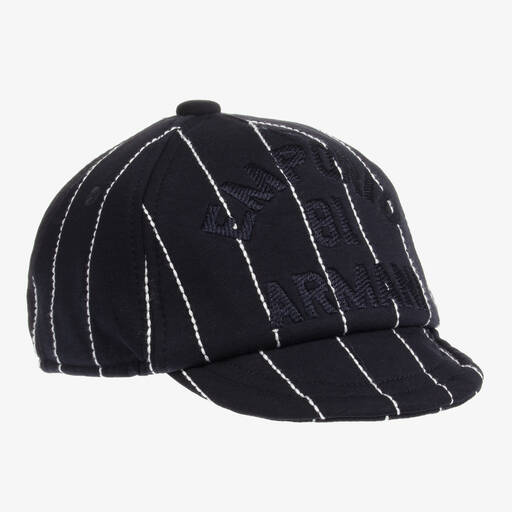 Emporio Armani-Casquette de baseball bleue garçon | Childrensalon Outlet