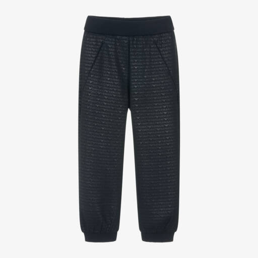 Emporio Armani-Синие свободные джоггеры для девочек | Childrensalon Outlet