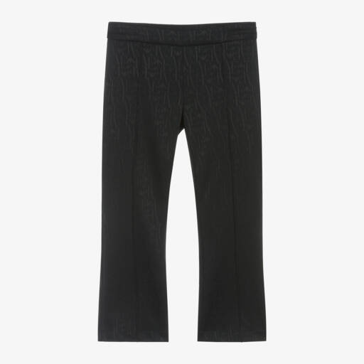 Emporio Armani-بنطلون جاكار لون كحلي للبنات | Childrensalon Outlet
