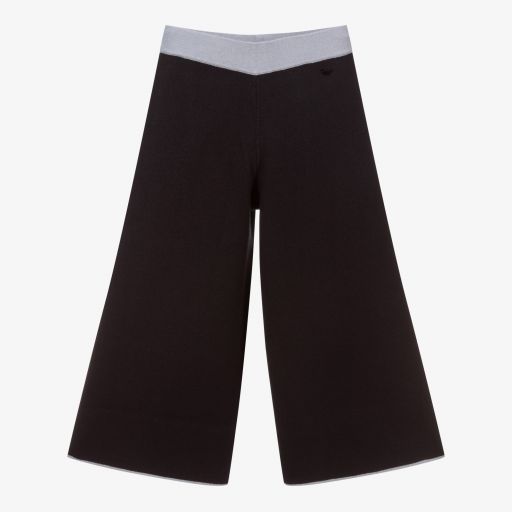Emporio Armani-Синие широкие брюки | Childrensalon Outlet