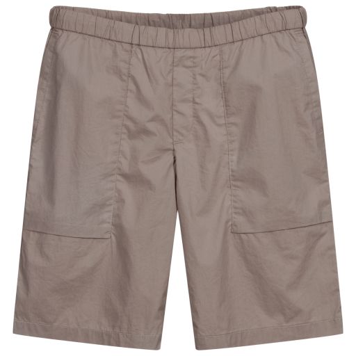 Emporio Armani-Beige Teen Bermudashorts | Childrensalon Outlet