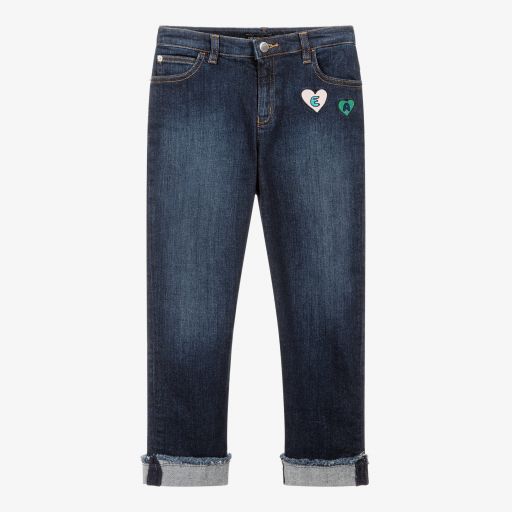 Emporio Armani-Teen Blue Denim Jeans | Childrensalon Outlet