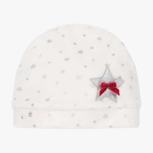 Everything Must Change-Baby Girls White Velour Hat | Childrensalon Outlet