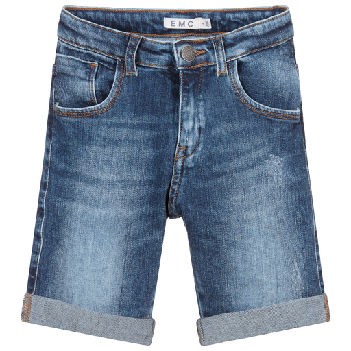 Everything Must Change-Blue Denim Shorts | Childrensalon Outlet