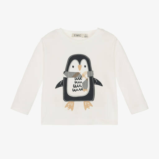 Everything Must Change-توب بطبعة بطريق قطن لون عاجي للمواليد | Childrensalon Outlet