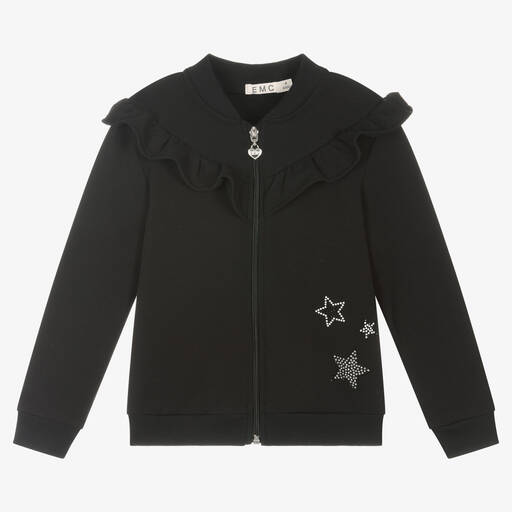 Everything Must Change-Girls Black Zip-Up Top | Childrensalon Outlet