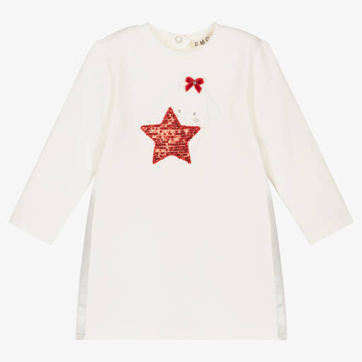 Everything Must Change-Girls Ivory Cotton Dress | Childrensalon Outlet