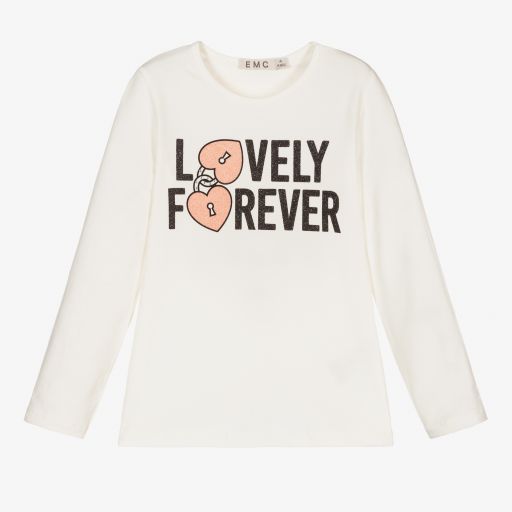 Everything Must Change-Girls Ivory Cotton Top | Childrensalon Outlet