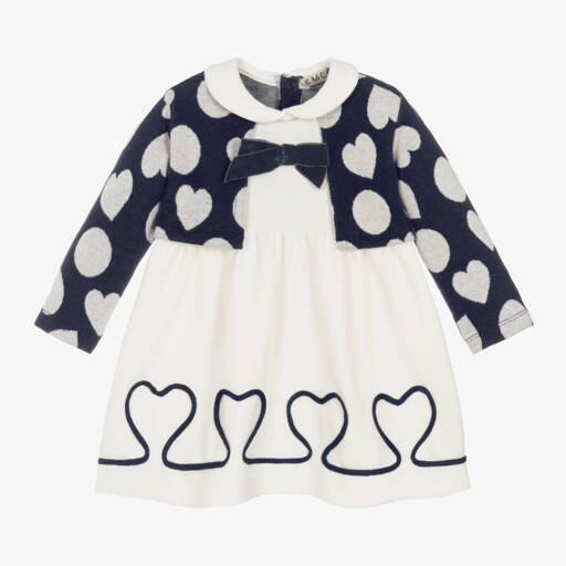 Everything Must Change-Кремовое платье из джерси для девочек | Childrensalon Outlet