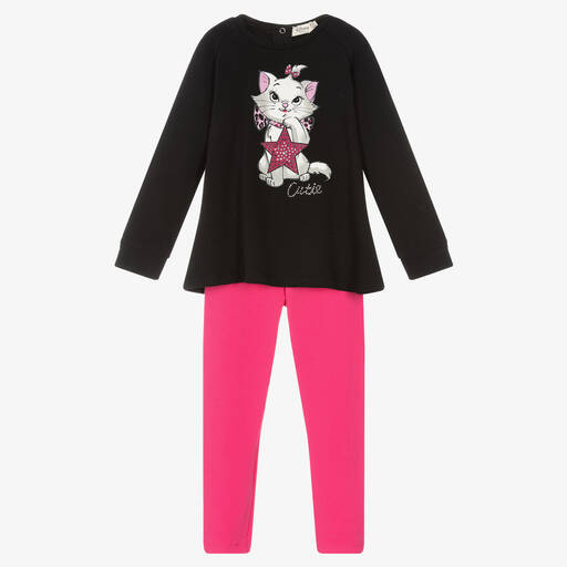 Everything Must Change-Girls Pink Disney Leggings Set | Childrensalon Outlet