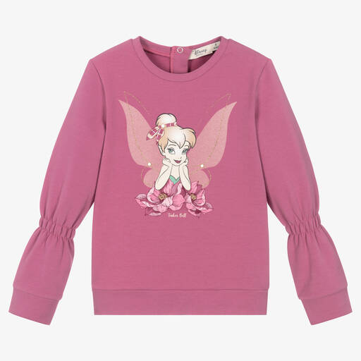 Everything Must Change-Girls Purple Cotton Disney Sweatshirt | Childrensalon Outlet