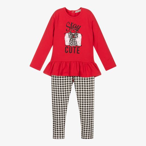 Everything Must Change-Ensemble legging rouge Fille | Childrensalon Outlet