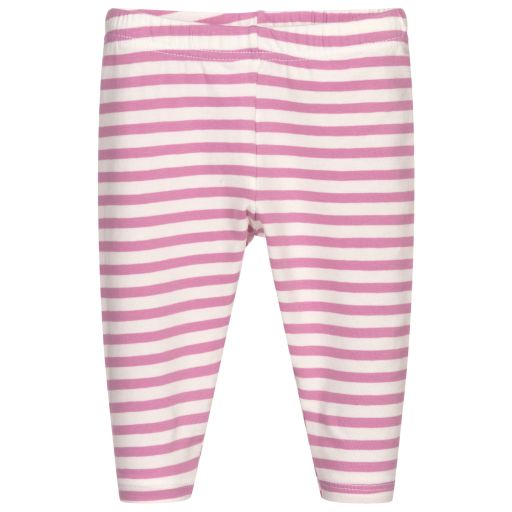 Everything Must Change-Lilac Striped Cotton Leggings | Childrensalon Outlet