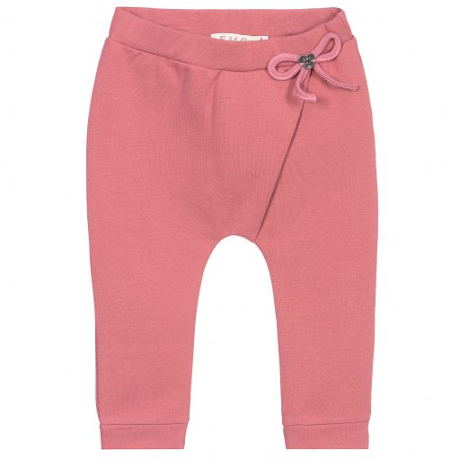 Everything Must Change-Pink Cotton Jersey Trousers | Childrensalon Outlet