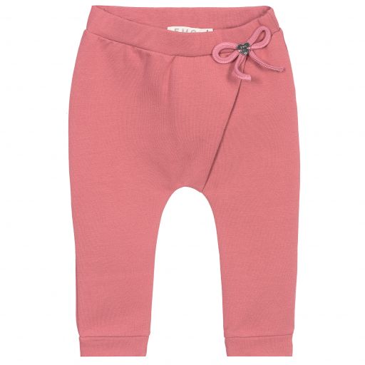 Everything Must Change-Pink Cotton Jersey Trousers | Childrensalon Outlet