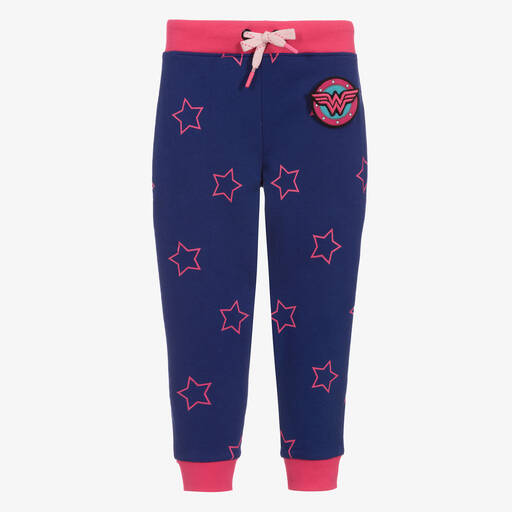 Fabric Flavours-Pantalon de jogging bleu Wonder Woman | Childrensalon Outlet