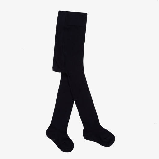 Falke-Baby Boys Navy Stretchy Tights | Childrensalon Outlet
