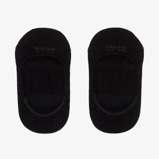Falke-Black Cotton Ballerina Socks | Childrensalon Outlet