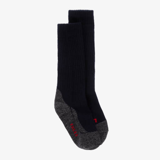Falke-Boys Cozy Blue Trail Socks | Childrensalon Outlet