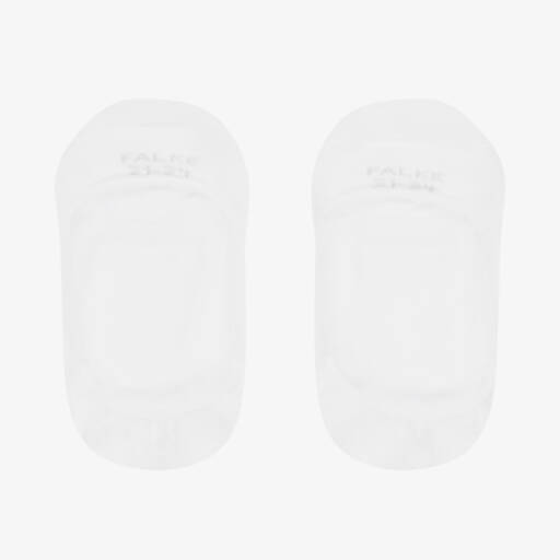 Falke-Girls White Ballet Cotton Socks | Childrensalon Outlet