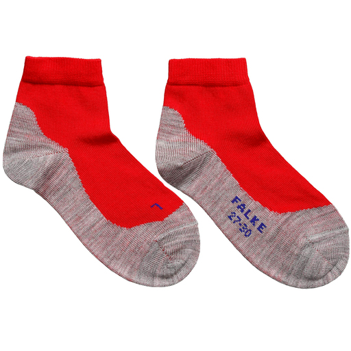 Falke-Chaussettes de sport rouges en coton | Childrensalon Outlet