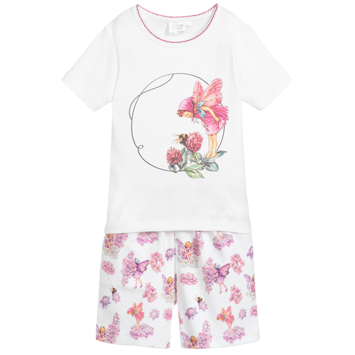 Flower Fairies™ by Childrensalon-Girls Cotton Short Pyjamas | Childrensalon Outlet