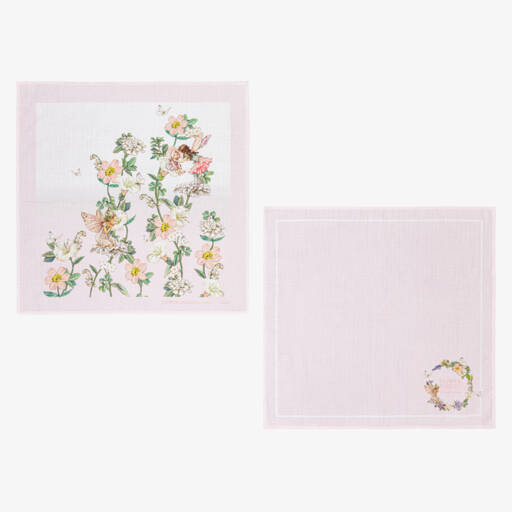 Flower Fairies™ by Childrensalon-Girls Pink Cotton Muslin Set | Childrensalon Outlet
