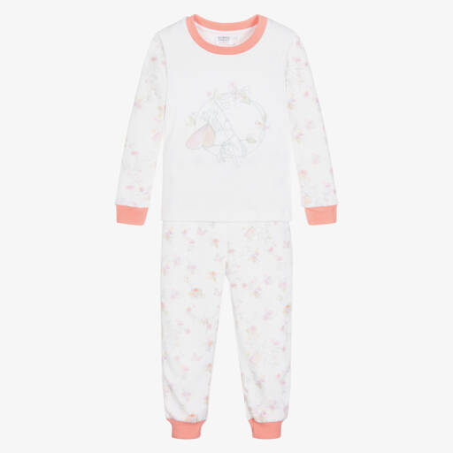 Flower Fairies™ by Childrensalon-Girls Pink & White Fairy Pyjamas | Childrensalon Outlet