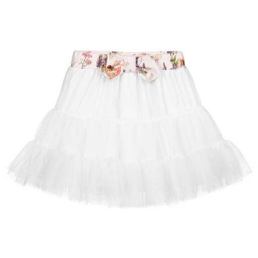 Flower Fairies™ by Childrensalon-Jupe en tulle blanche à plusieurs niveaux fille | Childrensalon Outlet