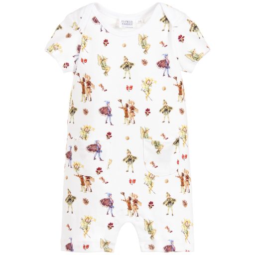 Flower Fairies™ by Childrensalon-White Cotton Shortie | Childrensalon Outlet