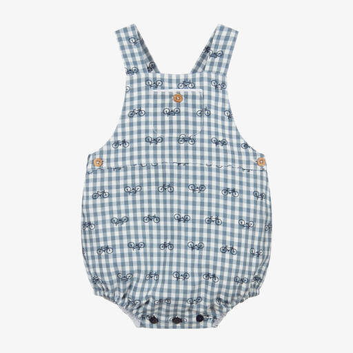 Foque-Blue & White Cotton Shortie | Childrensalon Outlet