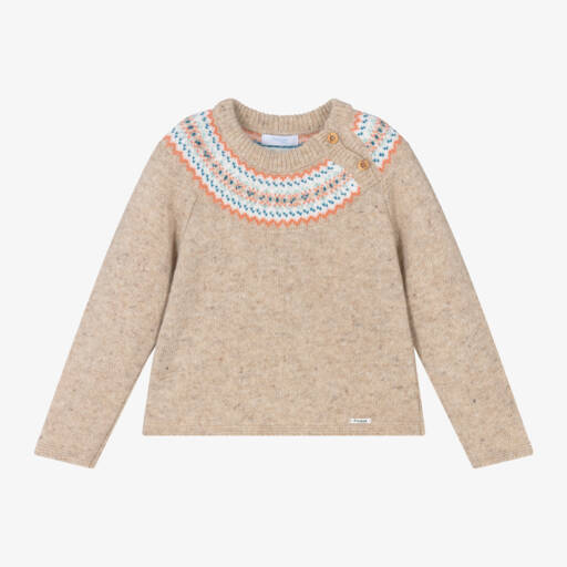 Foque-Boys Woollen Fair Isle Pullover | Childrensalon Outlet