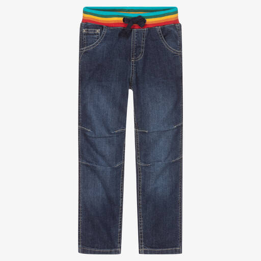 Frugi-جينز قطن عضوي دنيم لون أزرق | Childrensalon Outlet