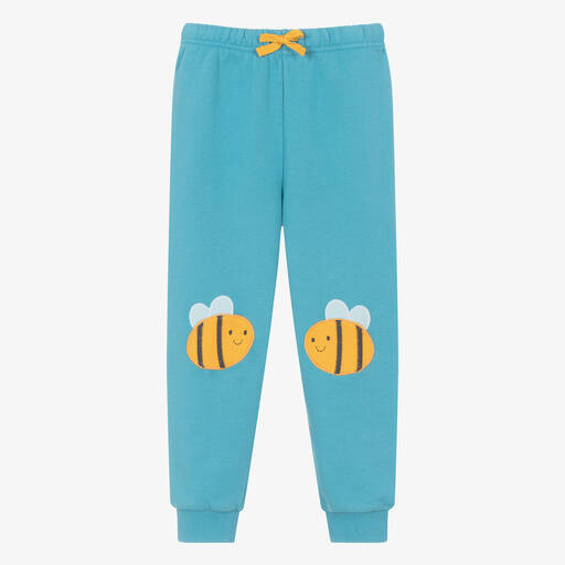 Frugi-Bas de jogging bleu en coton bio | Childrensalon Outlet