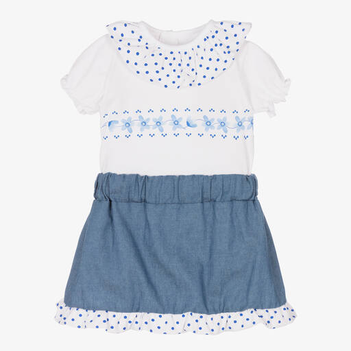FS Baby-Baby Girls Cotton Skirt Set | Childrensalon Outlet
