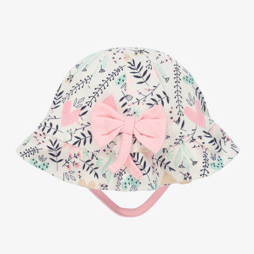 FS Baby-Baby Girls Cotton Sun Hat | Childrensalon Outlet