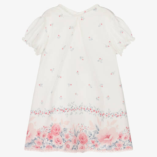 FS Baby-Baby Girls Pink Floral Dress | Childrensalon Outlet