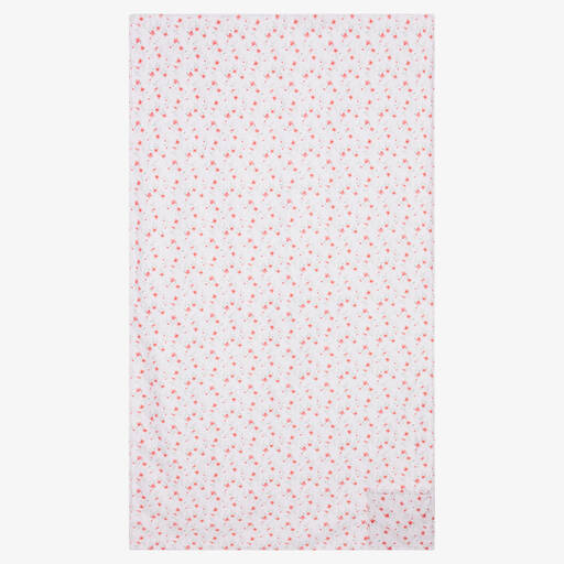 FS Baby-Baby Girls Pink Floral Towel (135cm) | Childrensalon Outlet