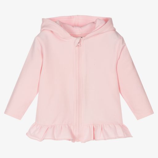 FS Baby-Baby Girls Pink Zip-Up Top | Childrensalon Outlet