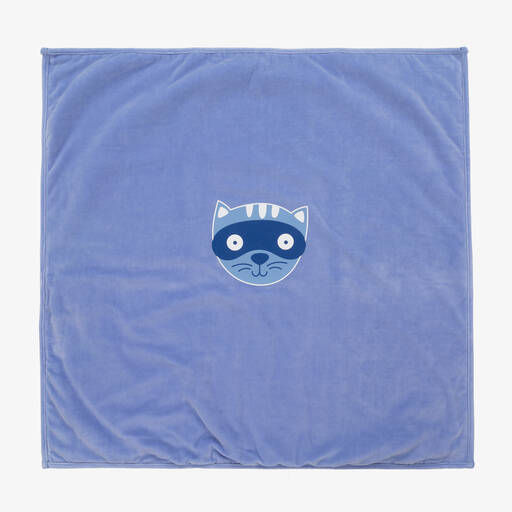 FS Baby-Boys Blue Padded Cotton Blanket (80cm) | Childrensalon Outlet