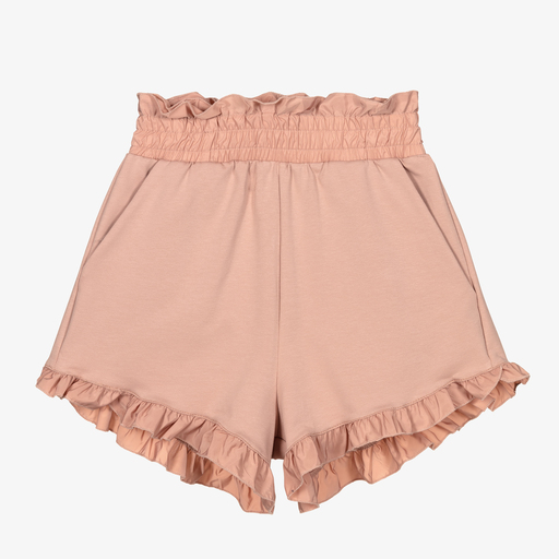 Fun & Fun-Rosa Baumwollshorts für Mädchen | Childrensalon Outlet