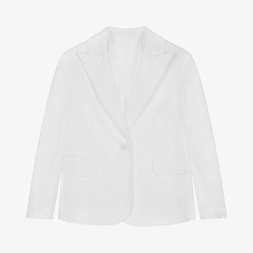 Fun & Fun-Girls White Blazer | Childrensalon Outlet